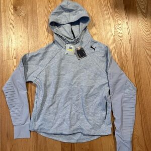 Puma Heather Gray Hoodie Sweater